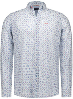 New Zealand Auckland Overhemd lange mouw 26bn562 Lichtblauw - XL