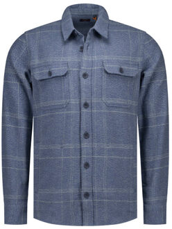New Zealand Auckland Overshirt 25gn571 Blauw - M