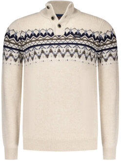 New Zealand Auckland Pullover 25kn487 Ecru - XL