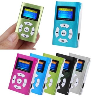New2018 Usb Mini MP3 Speler Lcd-scherm Ondersteuning 32Gb Micro Sd Tf Card Mp3 Speler Minidrop Winkelen Rood