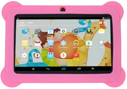 New7 Inch Voor Google Android 4.4 Quad Core Tablet Pc 512Mb + 8Gb Dual Camera Wifi Bluetooth Ondersteuning En roze