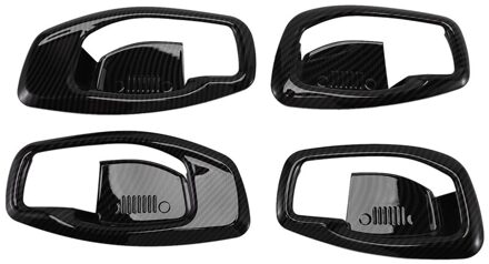 Newabs Inner Deurgreep Bowl Cover Trim Frame Auto Styling Protector Sticker Fit Voor Jeep Compass Accessoires