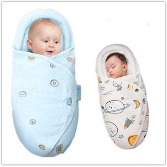 Newborn Baby Cotton Blanket photo Monthly Swaddle Dinosaur Toddler Boy Sleeping Bags Girl Sleep Sack Little Baby Stroller Wrap