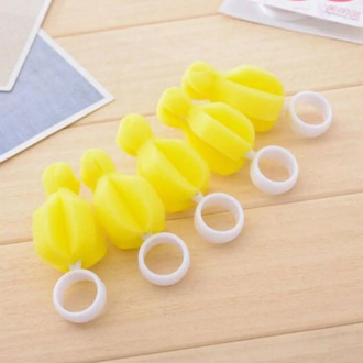 Newborn Baby Supplies 10PCS/Packing 360 Degree Rotating Baby Milk Bottle Pacifier Nipple Sponge Cleaning Brush Cleaning Tools