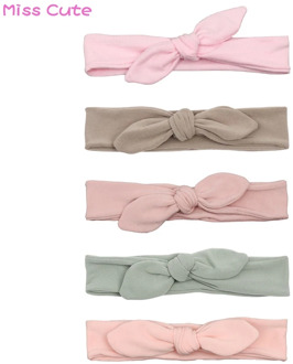 Newborn Headband Cotton Solid Bow For Girl Rabbit Ear Hairbands Turban Knot Headband Kids Accessoire Faixa Cabelo Para Bebe