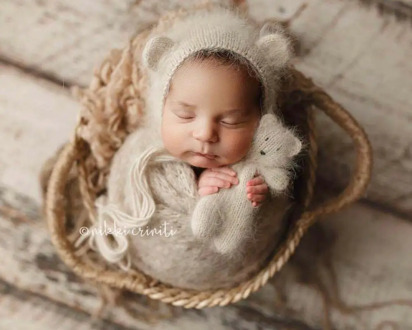 Newborn Photo Shooting Basket Children Baby Full Moon Photography Woven Baskets newborn photography rattan basketHot
