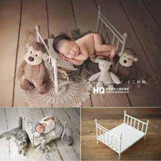 Newborn Photography Accessories basket bed Baby Photoshooting Props Infant Photo Studio Crib Basket fotografia Accessorio