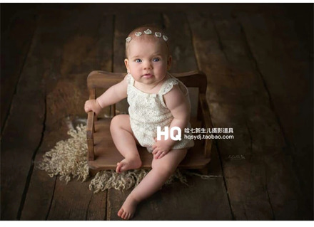 Newborn Photography Props Bed Baby Photography Basket Infant wooden Photo Studio Accessories Chlidren basket
