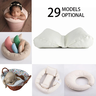 Newborn Photography Props Pillows Basket Filler Photography Accessories Studio Posing Aid for Newborn Baby 29 Models Optional
