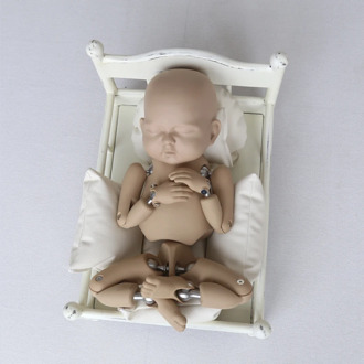 Newborn posing doll photography props baby posing doll articulated ball doll simulation toy photo studio simulation training