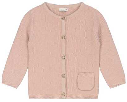 Newborn Vestje - Baby Kleding voor Meisjes - Maat 50 - Donkerroze
