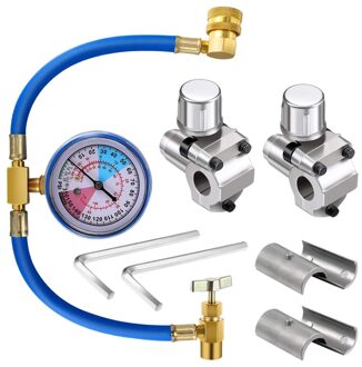 NewBPV31 Slang Koelmiddel Klep, piercing Tap Valve Kits U-Opladen Slang Koelmiddel Tap Met R134A R12/R22 Ac 1/2 Vervangen
