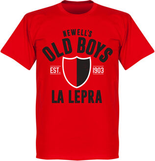 Newells Old Boys Established T-Shirt - Rood - M