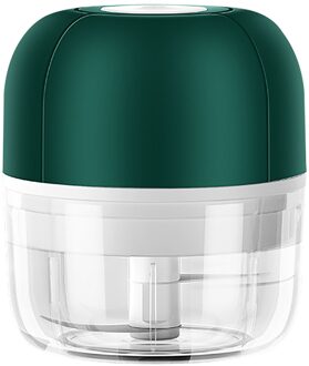 Newes Draadloze Mini Elektrische Voedsel Chopper Groente Fruit Knoflook Blenders groen S