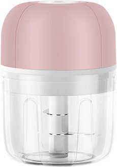 Newes Draadloze Mini Elektrische Voedsel Chopper Groente Fruit Knoflook Blenders rood L