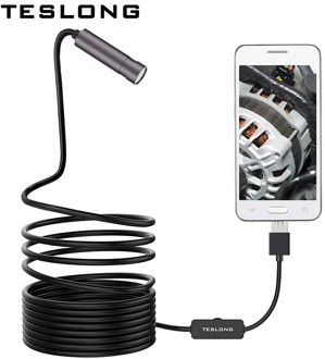Newest 5.0MP usb Endoscope Camera Autofocus 2cm-50m IP67 1080P HD Inspection Camera Snake Semi-Rigid For Android pc Endoscope