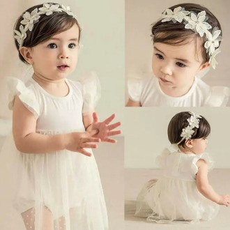 Newest Arrival Cute Kids Girl Baby Chiffon Toddler Flower Bow Headband Hair Band Headwear
