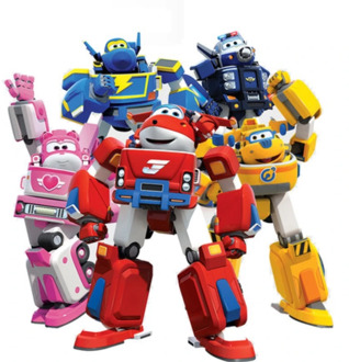 Newest Big Deformation Armor Super wings Rescue Robot Action Figures Super Wing Transformation Fire Engines Toys for children