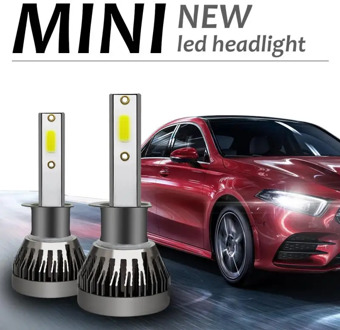 Newest Car Headlight Bulb LED H7 H4 H11 H1 9005 9006 9003 HB2 HB3 HB4 12V 55W 6000K Turbo Led Lamp Lights Auto Headlights Kit