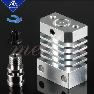 Newest Mellow Super Smooth Cr10 All Metal Titanium Heat Break Hotend Kit For Cr-10 Ender 3 Heatsink 3D Printers Micro Swiss