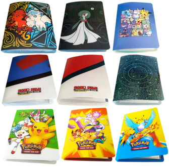 Newest Styles 80/240pcs Holder Album Toys For Novelty Gift Pokemones Cards Book Album