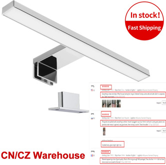 Newest Washroom Makeup Light LED Mirror Light Bathroom Cabinet Light Make-up Vanity Light IP44 Neutral White