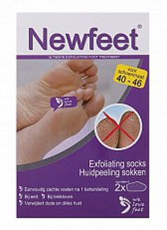 Newfeet Huidpeel Sok Groot S / 2 Ex