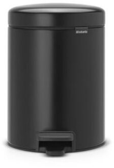 NewIcon Pedaalemmer 5 Liter Zwart