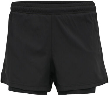 Newline 2in1 Shorts Dames zwart - XS