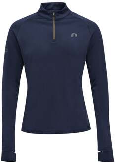Newline Half-Zip Longsleeve Heren-Donkerblauw,Olijf - XXL