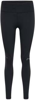 Newline High Waist Long Tight Dames-Zwart - S