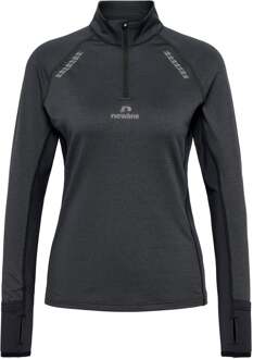 Newline Mesa Half-Zip Topje Hardlopen Dames-Zwart - XS,S,M,L,XL,XXL