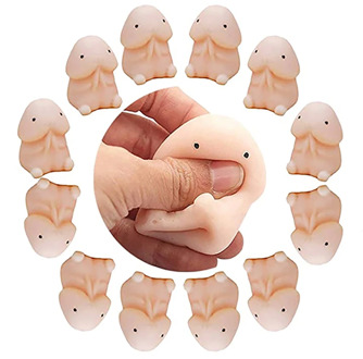 Newly Dingding Mimi Squishy Toy 3D Touch Hand Soft Balls Cute Antistress Ball Squeeze Mochi Rising Squishy Anti-stress Toys Gift