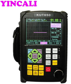 Newly Portable Ultrasonic Flaw Detector KUT650 UT Flaw Detection NDT Instrument Ultrasonic Flaw Test Meter Large Range 0~10000mm