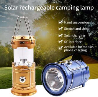 Newnewsolar Power Oplaadbare Camping Lamp Vlam Lamp Lantaarn Zaklamp Intrekbare Noodverlichting Voor Camping Outdoor 01