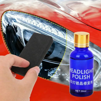 News 30ML Car Headlight Repair Coating Solution Repair Kit Oxidation Rearview Coating Headlight Polishing Anti-scratch Liquid