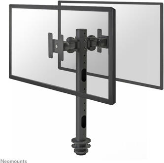 NewStar FPMA-D050D - Draaibare monitorarm - Geschikt voor 2 schermen van 10 t/m 30 inch - Zwart