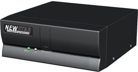 NewStar KVM Switch, 2-Poort, PS/2