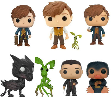 NEWT SCAMANDER NIFFLER Thestral Pickett Vinyl Figure Model Toys