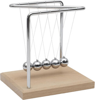 Newton pendel - met 5 ballen - 14 x 15 x 31 cm