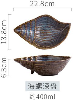 Newyearnew 1Pcs Keramische Shell Zeester Plaat Creatieve Snack Servies Nordic Persoonlijkheid Ontbijt Plaat Fruitschaal