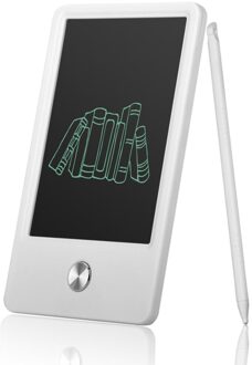 NEWYES 4.5 inch LCD Schrijven Tablet pocketbook elektronische Mini Handschrift Boord Kids Pad Met Pen Wit