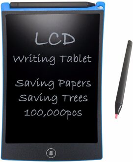 Newyes 8.5 "Elektronische Ewriter Lcd Schrijven Tablet Tekentafel Papierloze Digitale Graffiti Tabletten Notepad Herschreven Pad (Blauw)