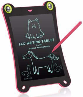 Newyes Papierloze Ewriter Digitale Schrijven Tablet 8.5 Inch LCD Schrijven Tekening Pad Draagbare Elektronische Tablet (Roze)
