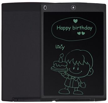 NEWYES Zwart 12 "LCD Mini Schrijven Tablet Schrijfbord Kan Worden Gebruikt als Whiteboard eWriter Bulletin Board Memo Board