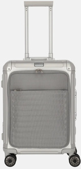 Next 2.0 Frontpocket handbagage koffer 55 cm silver Zilver