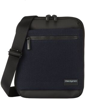 Next Chip Schoudertas elegant blue Blauw - H 24 x B 19 x D 5