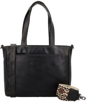 Next Navajo Handbag black handtas dames Zwart - H 34 x B 34 x D 8 cm