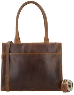 Next Navajo Laptopbag brown Bruin - H 32 x B 39 x D 13,50 cm