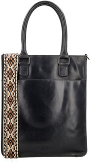 Next Navajo Shopper black damestas Zwart - H 36 x B 30,50 x D 9,50 cm